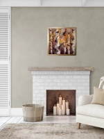 Картина на стену интерьерная на холсте 42*42 см