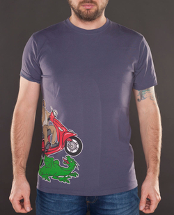 Футболка Moscow серая