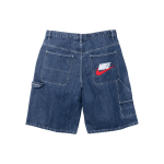 Шорты Supreme x Nike SS24 WEEK10 DENIM SHORT logo, SUP-SS24-162
