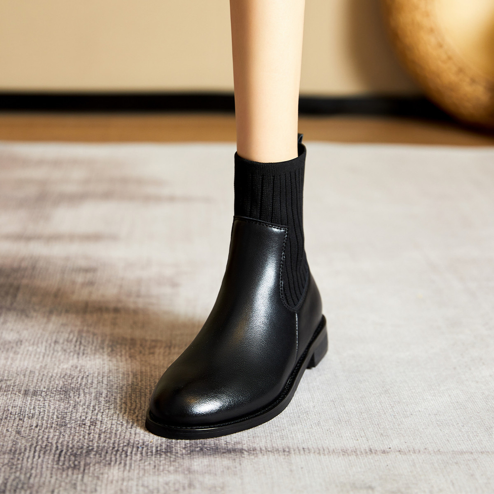 FOXER Stretch Boots Ankle Boots Women"s