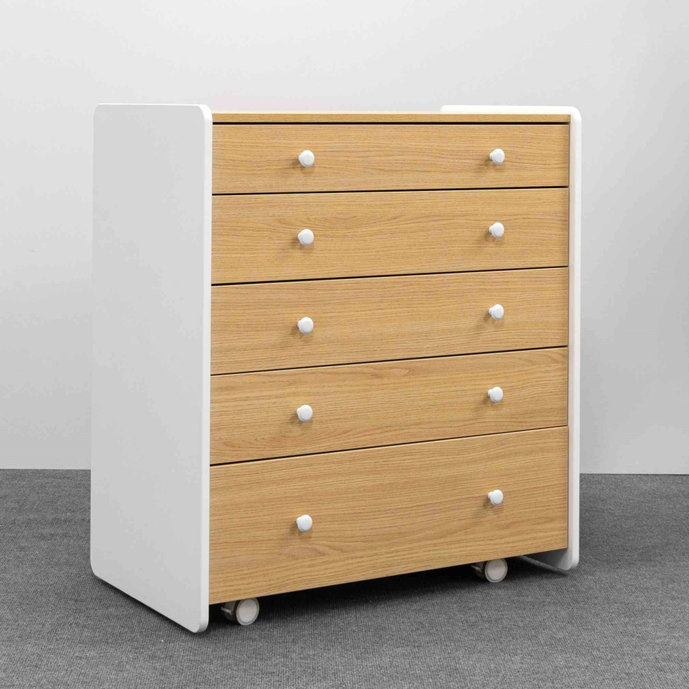 Детский пеленальный комод Antemi Mari, Белый/Винченцо