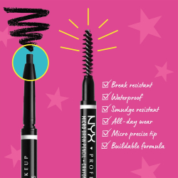 NYX Professional Makeup Micro Brow Pencil - карандаш для бровей, 0,09 g
