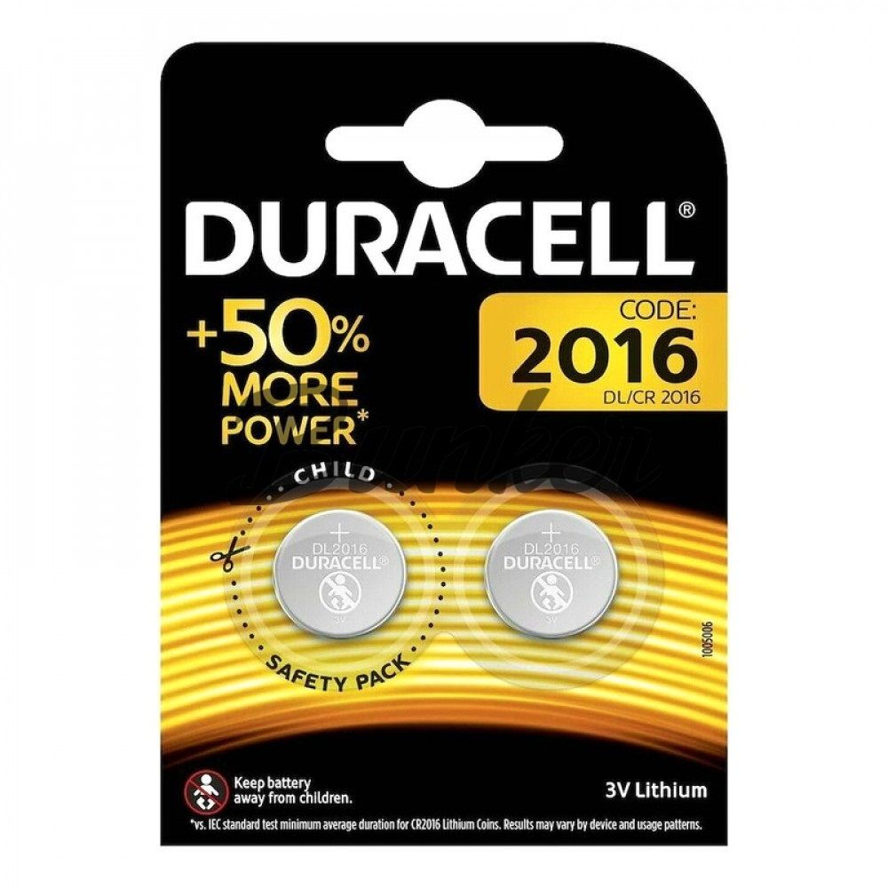 Элем.пит. Duracell CR2016-2BL