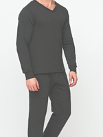 Термобелье M-Nur Textile Комплект серый 48р