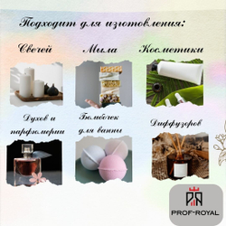 Prof-Royal отдушка парфюмерная Melon для свечей, мыла и диффузоров, 50 мл
