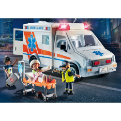 Playmobil - City Action Ambulance Машина скорой помощи со светом и звуком 71232 / артикул   71232  / GTIN 4008789712325