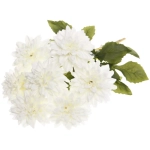 Искусственные цветы «Букет Георгин» 45см 7 цветков белые