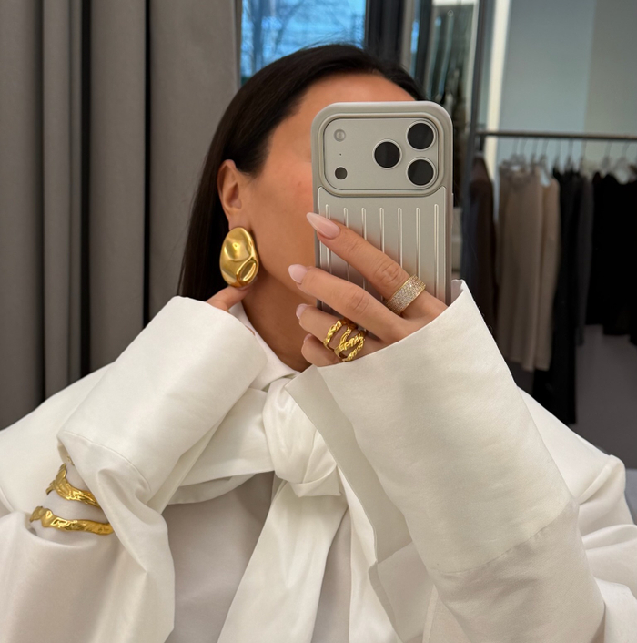 Серьги CRUSH gold