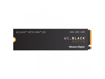 SSD накопитель Western Digital WD Black SN770 500ГБ, M.2 2280, PCIe 4.0 x4, NVMe [WDS500G3X0E]