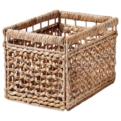 IKEA TÄTING  (ИКЕА ТÄТИНГ)  -  Корзина, водный гиацинт/натуральный, 35x25x25 см
