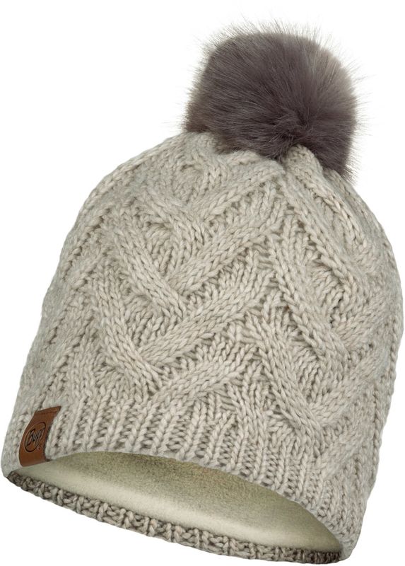 Шапка вязаная с флисом Buff Hat Knitted Polar Caryn Cru Фото 1