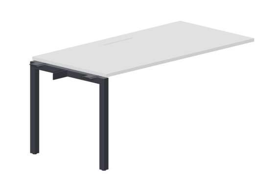 стол Polo 1580х780х750мм (меламиновый аутлет) - приставной элемент