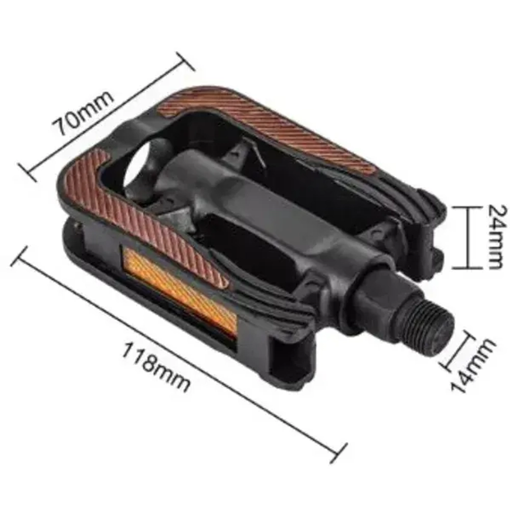 Педали велосипедные West Biking YP0802077, 2 шт