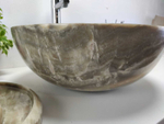 Раковина из оникса Bowl Grey Medium TinLip BO-60972 45*45*17