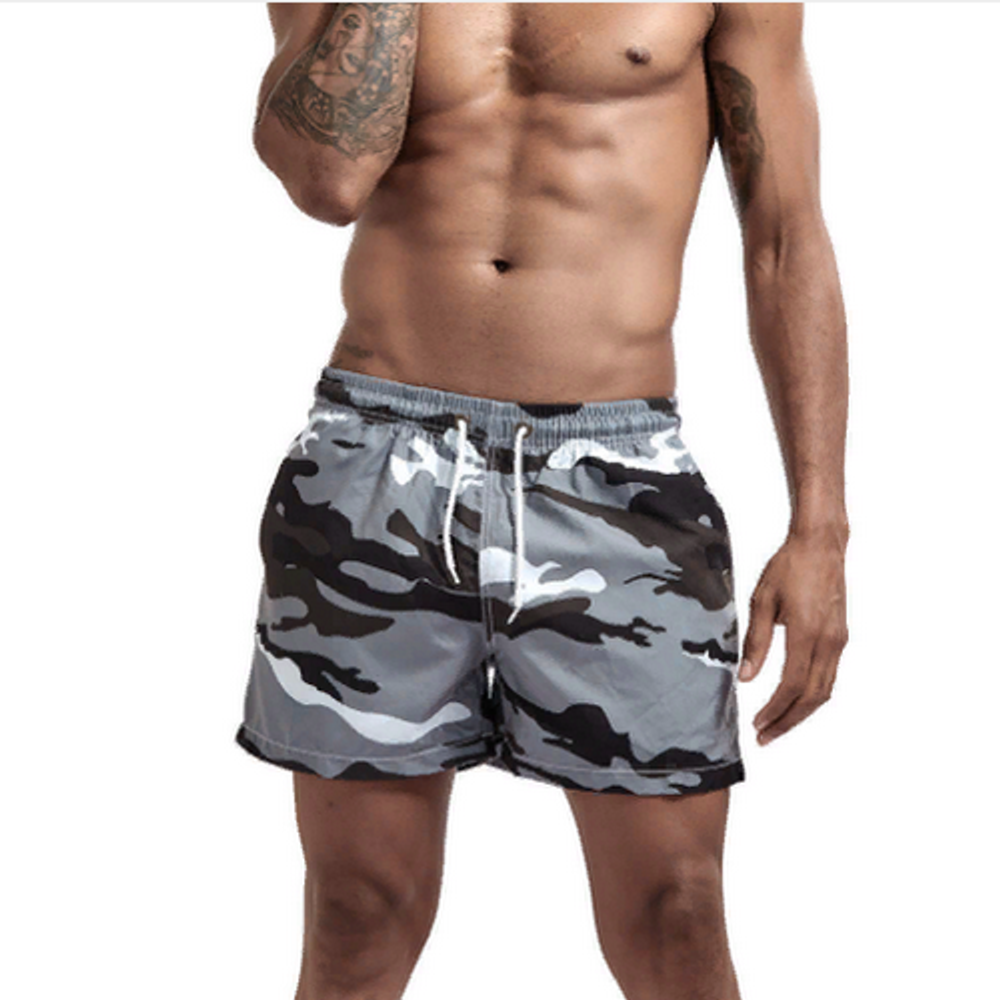 Мужские шорты серые камуфляжные Gailang 213