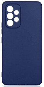 Накладка Samsung A53  силикон Blue