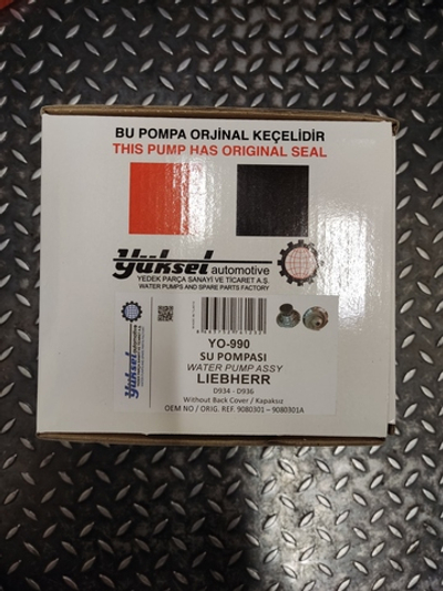 Водяная помпа Liebherr 10121021 картридж