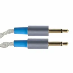 Dekoni Audio Postsplit 3.5mm Silver Braided