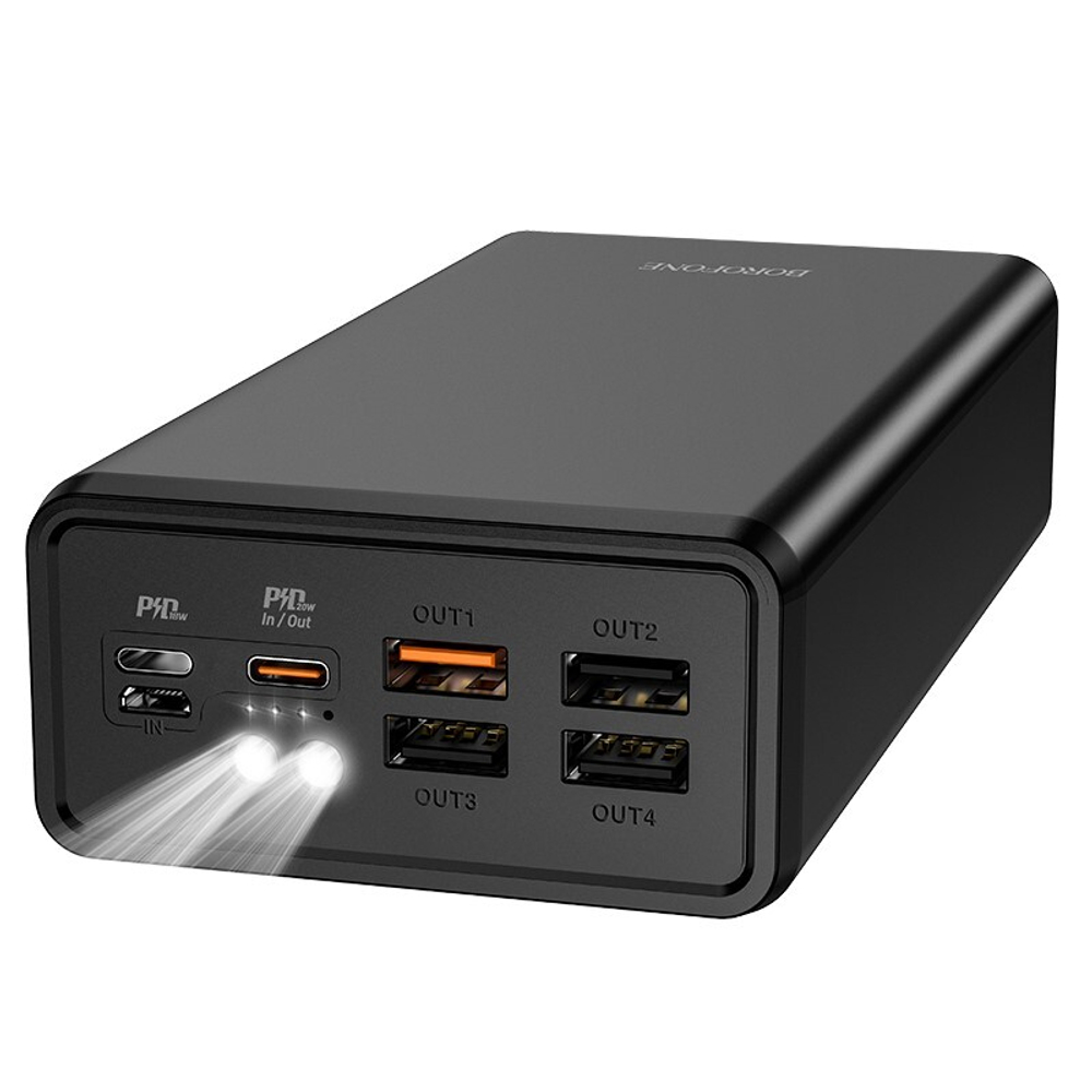 Портативный аккумулятор BOROFONE BJ11A 40000 mAh (черный)
