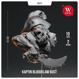 Бюст Kaptin Bluddklaw