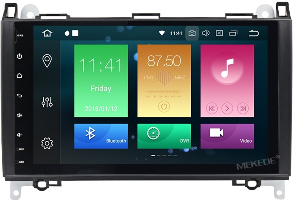 Магнитола для Mercedes-Benz  Viano/Vito W639,  Vito W447,  A класс  W169,  B класс W245,  Sprinter W906, VW Crafter - Carmedia MKD-M997-P6N на Android 11, 6-ТУРБО ядер, 4ГБ-64ГБ