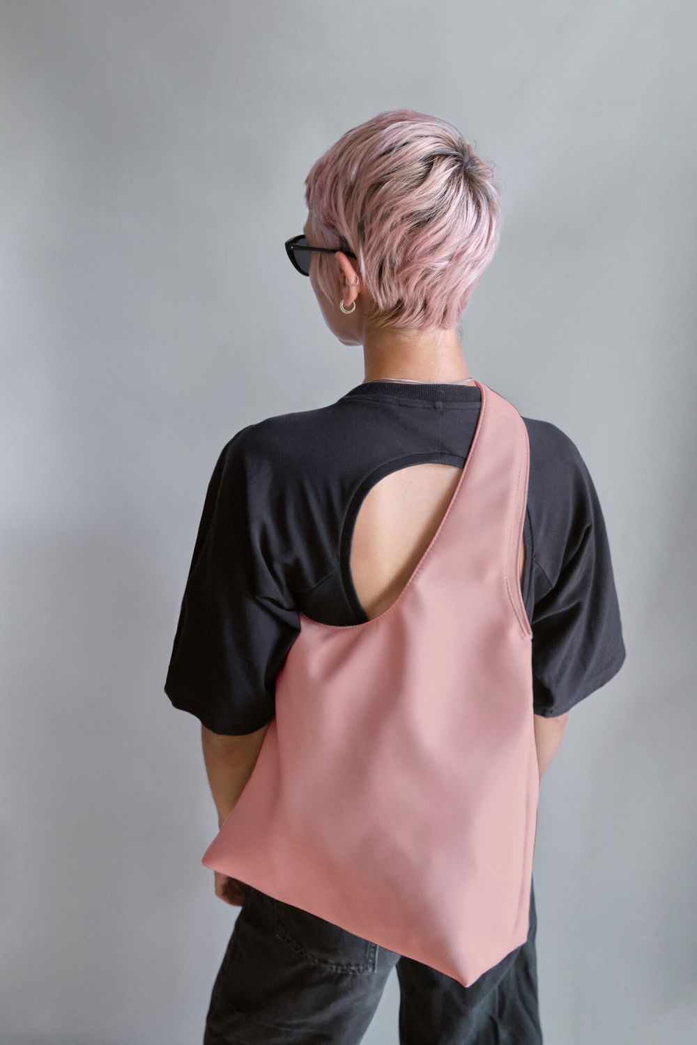 Шоппер Kazyrnaya Ellipse розовый