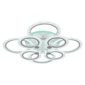 Потолочный светодиодный светильник 8003/4+4 WHT 144W+11W RGB белый Profit Light