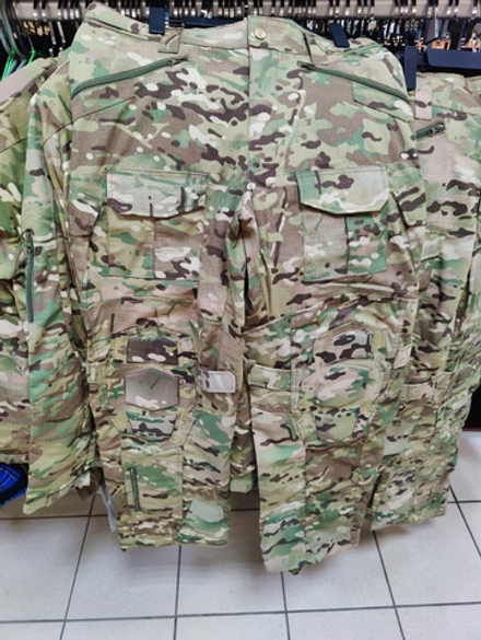 Штаны тактические 7.62 Gear "Composition" (Cо Вставками) (Мультикам)