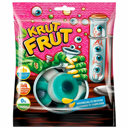 Жевательный мармелад Krut Frut Глаз 70 гр