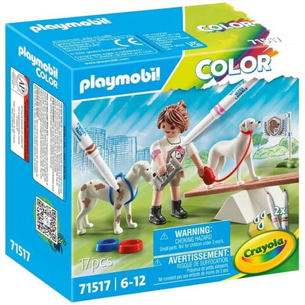 Playmobil - Цветная дрессировка с собаками 71517 / артикул   71517  / GTIN 4008789715173