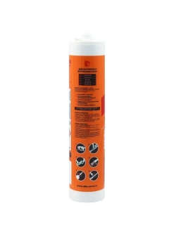 Герметик силикатный для печей и каминов SILA PRO Max Sealant 1500 черный 280мл