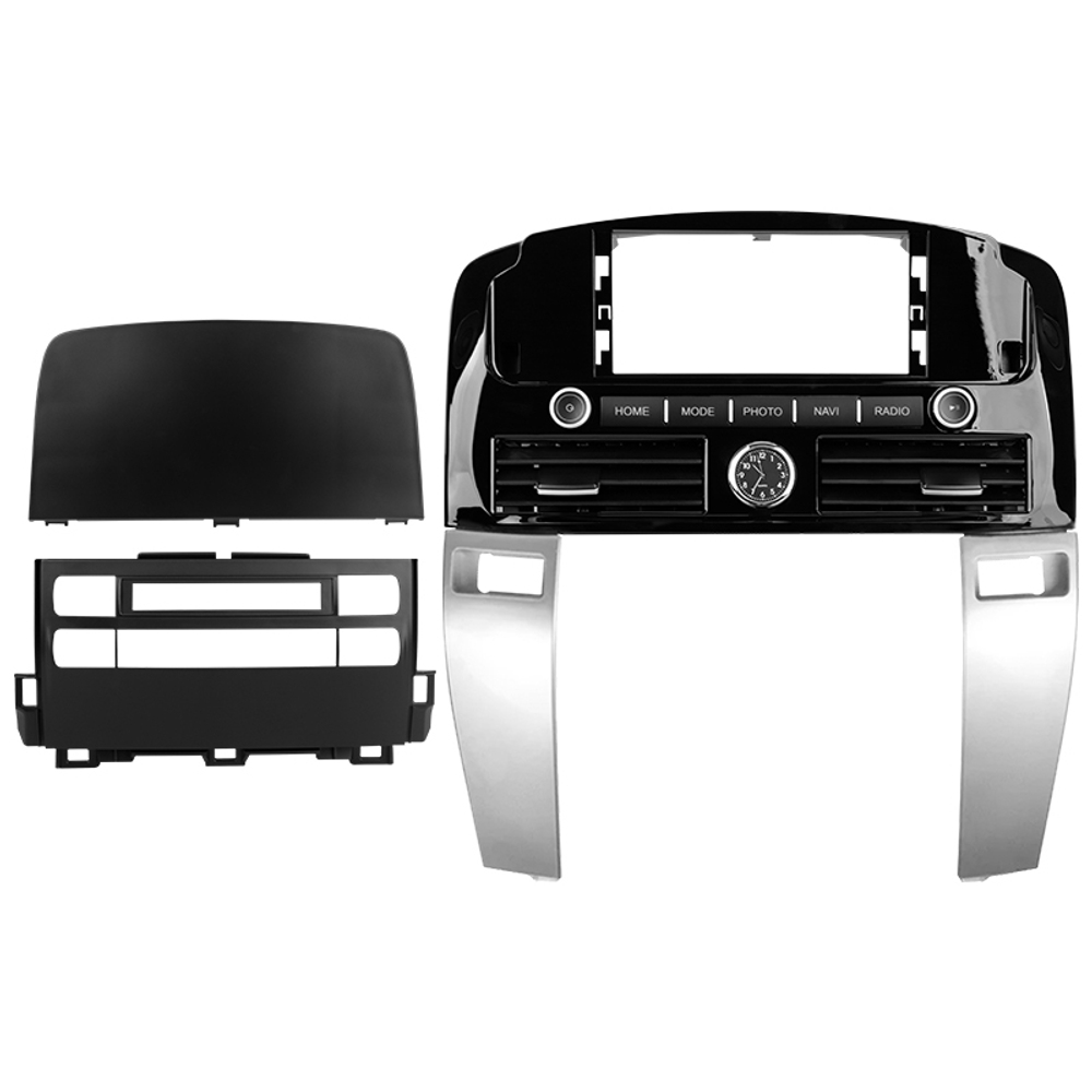 Магнитола для Toyota Land Cruiser Prado 120, Lexus GX470 (экран климата внизу) - Canbox H-Line 3041 монитор 12.3" QLED в стиле MERCEDES на Android 10, ТОП-процессор, CarPlay, 4G SIM-слот