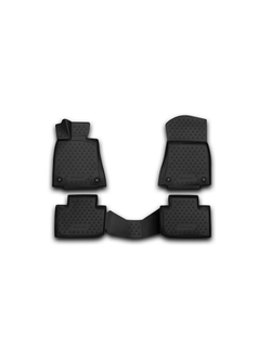 Коврики в салон для LEXUS IS 250 (III, IIIr, IIIr2), 2013-, 4 шт. (полиуретан) NLC.3D.29.30.210K