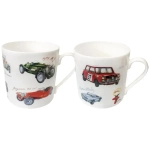 Кружка 450 мл Retro cars (2 диз.) ф.лиззи