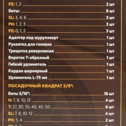 Набор инструментов 82 пр. 1/4''3/8''(6гр.)(4-22мм) FORSTIME FT-4821-5DS-м