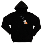 Толстовка "Английский бульдог с бабочками"