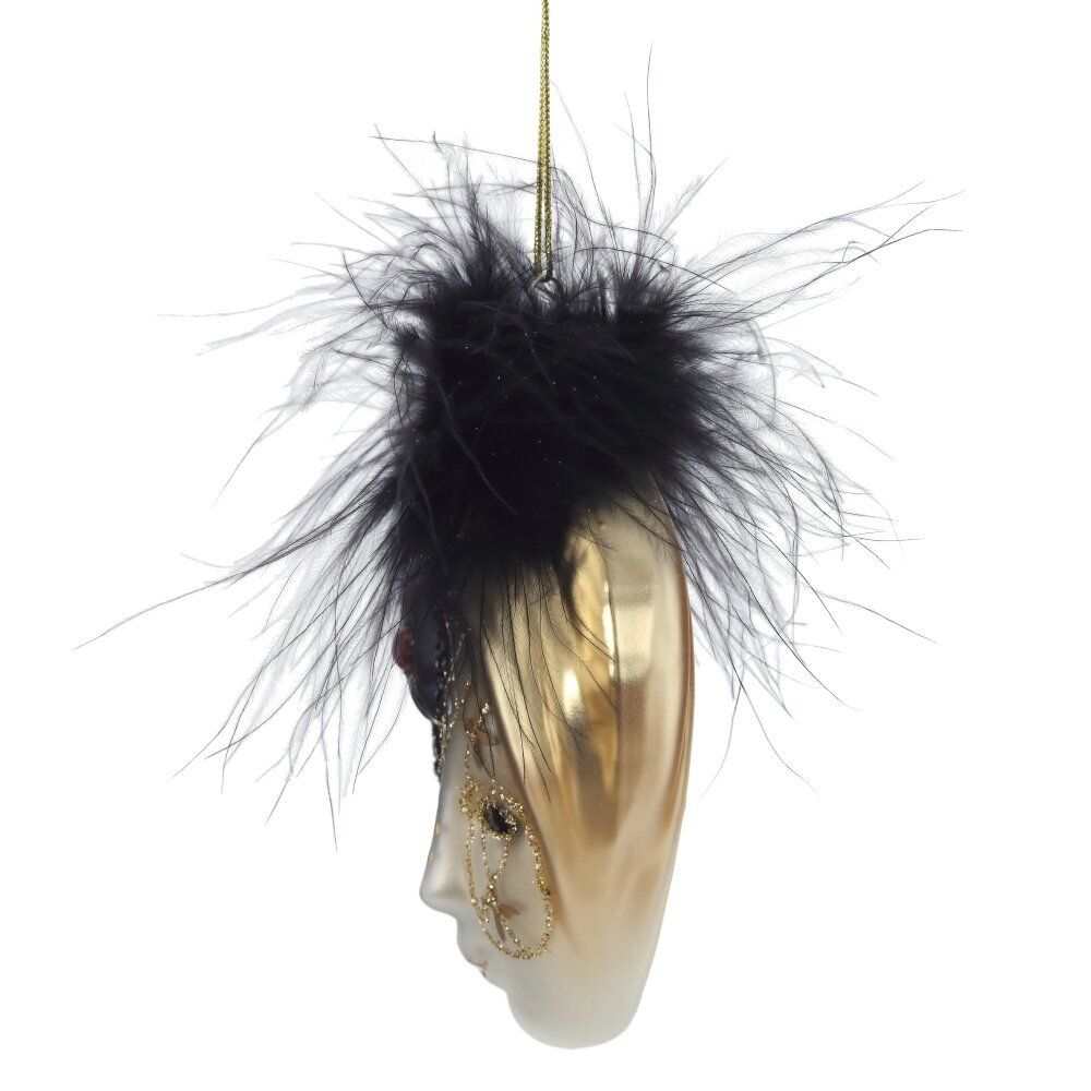 GAEM Украшение новогоднее "Маска", L9,5 W3 H12 см