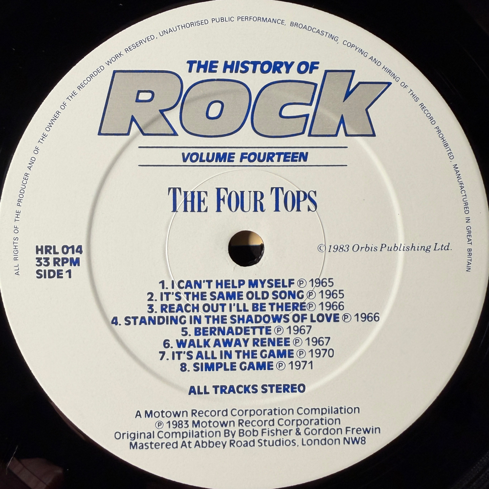 The History Of Rock 14 (Англия 1983г.) 2LP