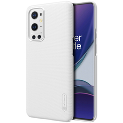 Тонкий чехол белого цвета от Nillkin Super Frosted Shield для смартфона OnePlus 9 Pro