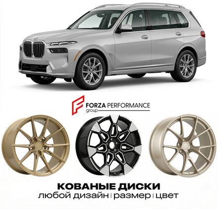 КОВАНЫЕ ДИСКИ для BMW X7 G07 Рестайлинг 2022-нв БМВ