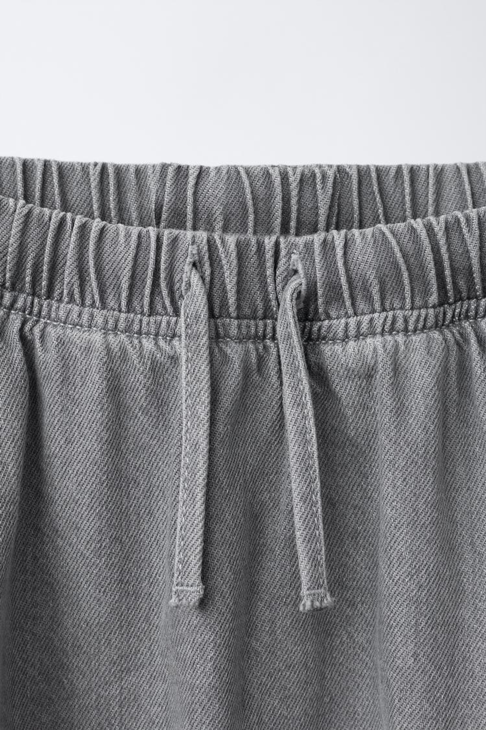 ZARA ЮБКА-ШОРТЫ SKATER, СЕРЫЙ