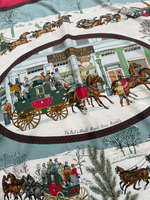 Платок Hermes «L'Hiver En Poste»