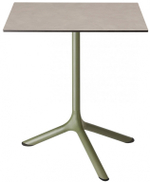Стол ламинированный обеденный Scab Design Tripe, оливковый, тортора шпатель