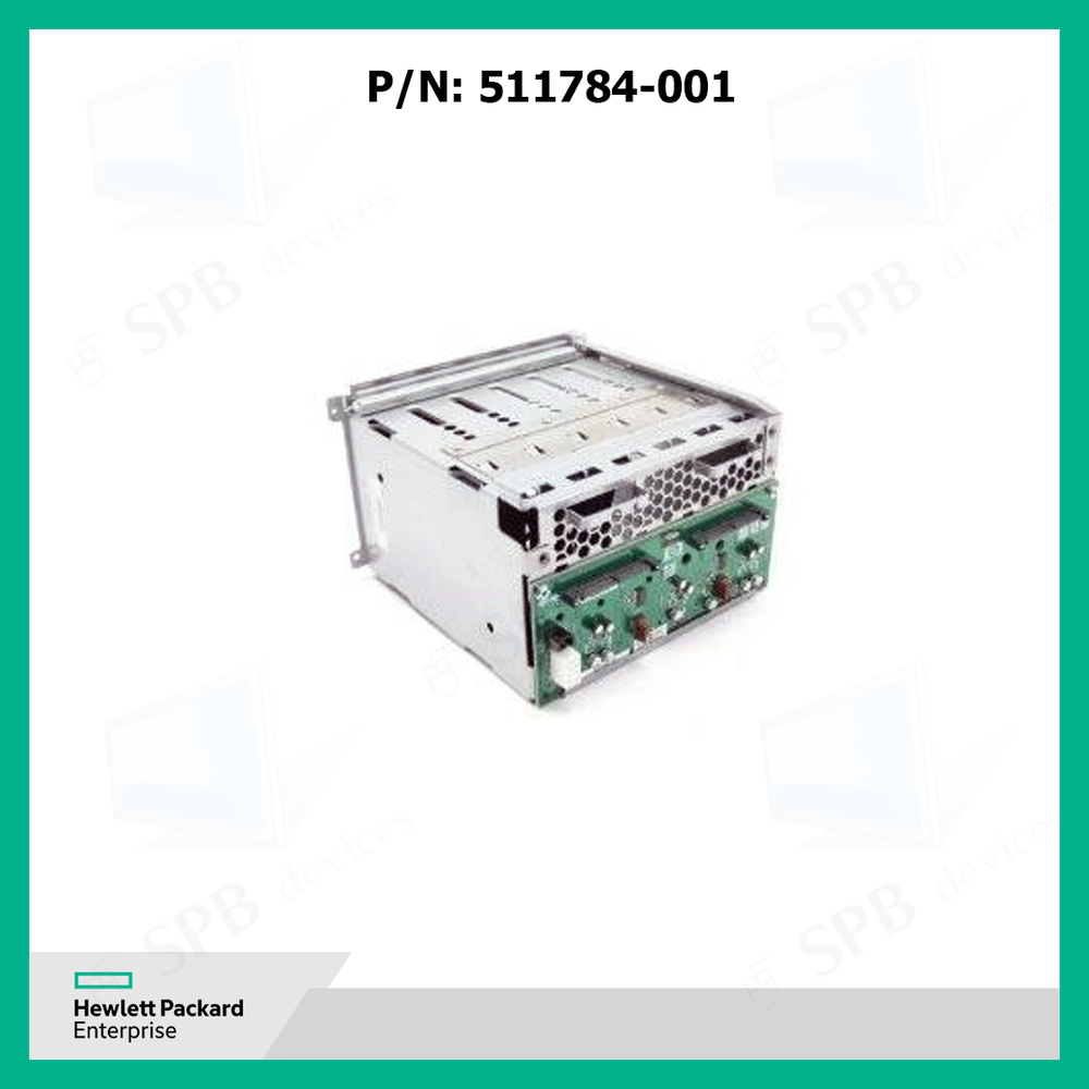 Корзина для жестких дисков 3,5 HP ML350 G6 LFF DRIVE CAGE 511784-001 + Backplane 511787-001 SAS HDD