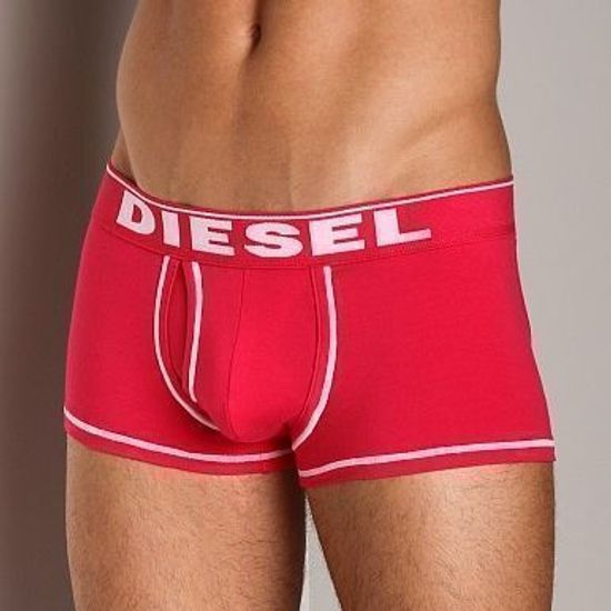 Мужские трусы боксеры красные Diesel Fresh and Bright Divine Boxer Red