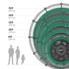 Батут UNIX Line SUPREME GAME 16 ft (Green)