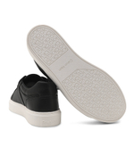 Кожаные кроссовки Calvin Klein - черный(HM0HM01381)