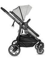 Коляска детская 2-в-1 "AZURE Trends" RA147 alu. Grey