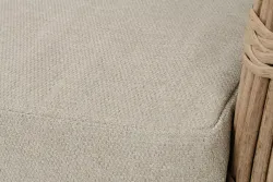 "Валенсия" диван из искусственного ротанга трехместный, цвет соломенный