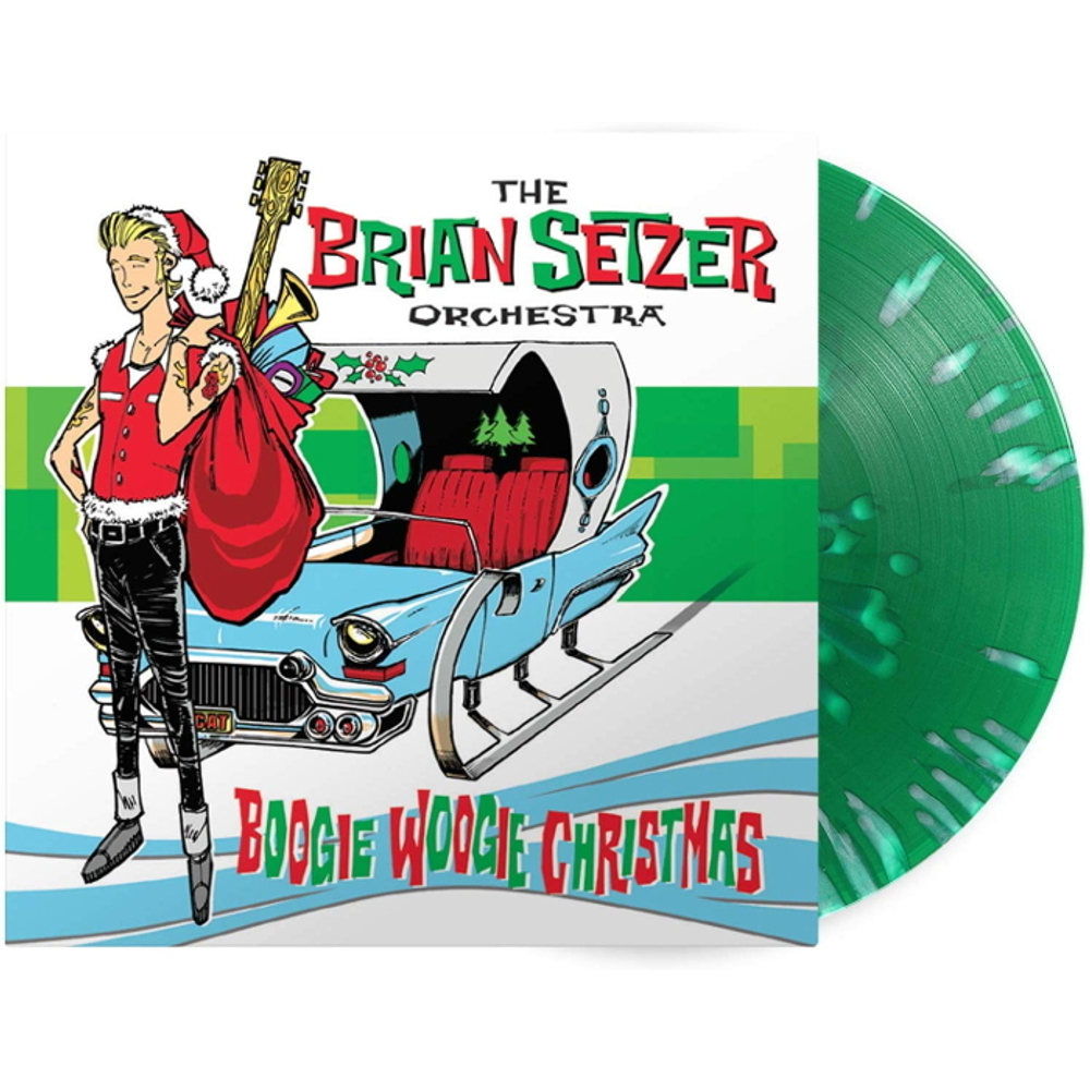 The Brian Setzer Orchestra / Boogie Woogie Christmas (Coloured Vinyl)(LP)
